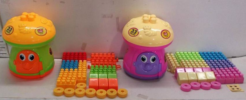 SET DE BLOQUES EDUCATIVOS + HONGO DIDÁCTICO - 6746